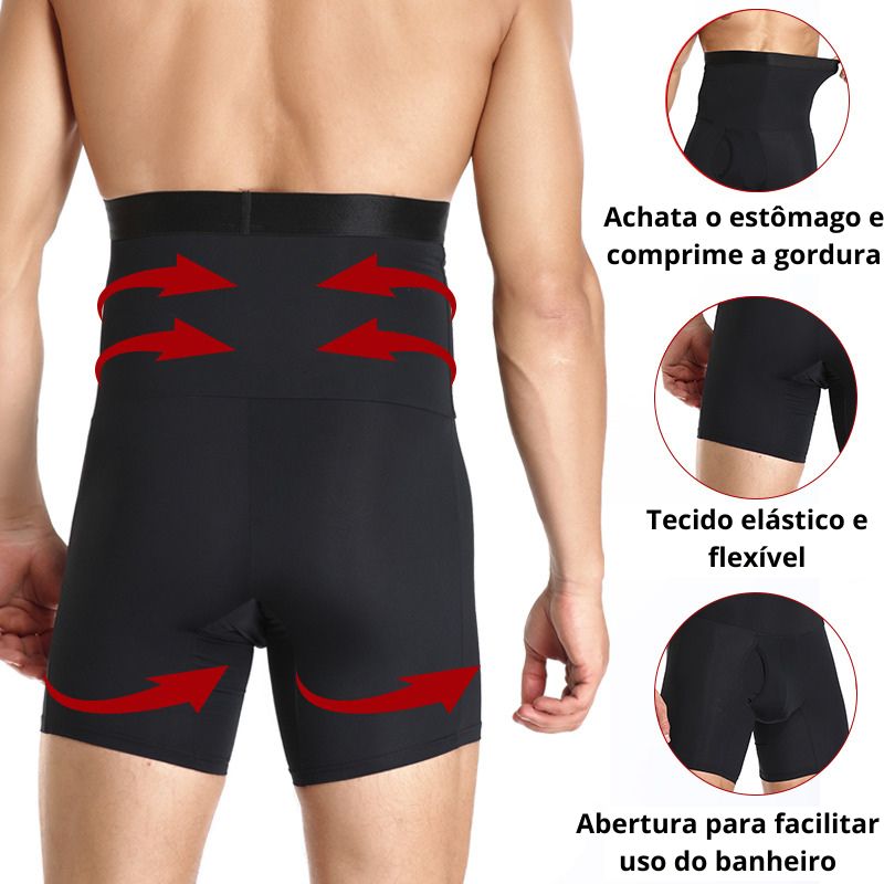 Bermuda Modeladora de Compressão Masculina - MaxCompress